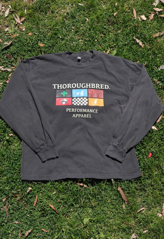 6 FLAGS L/S TEE